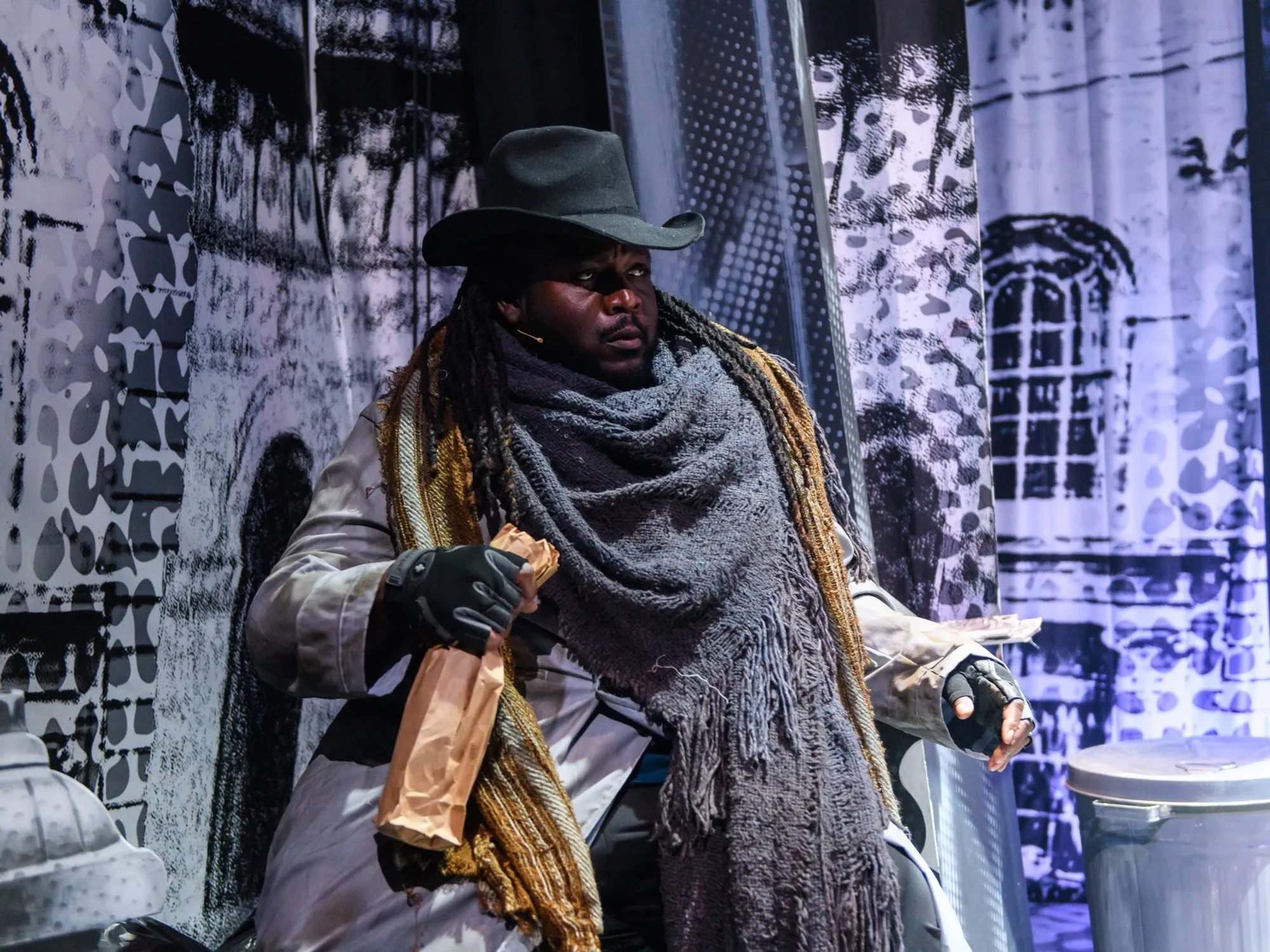 Little Shop of Horrors on stage. Photo: Joel Devereux