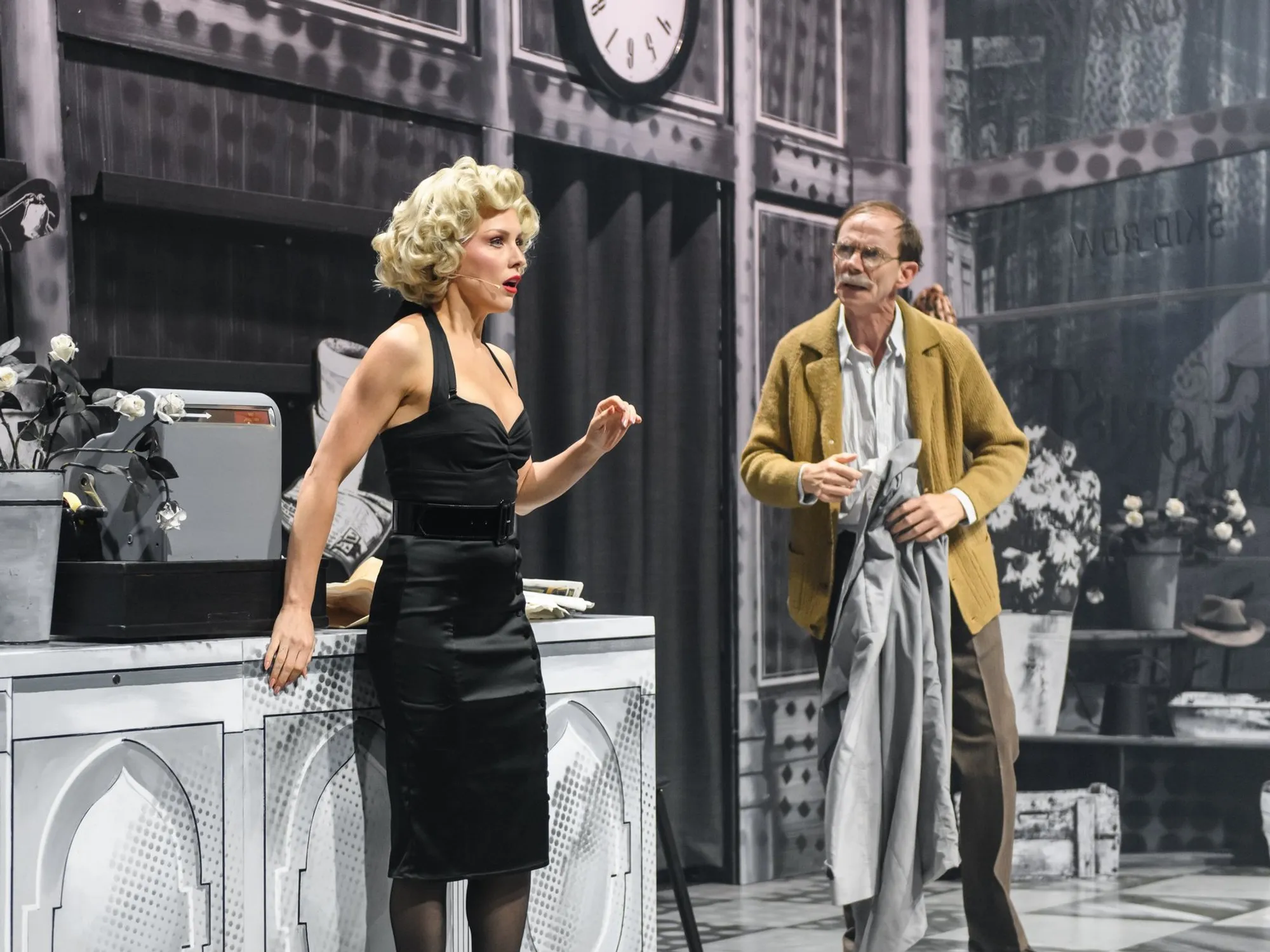 Little Shop of Horrors on stage. Photo: Joel Devereux